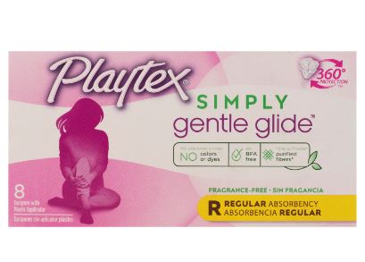 TAMPONES PLAYTEX X8UND SIMPLY REGULAR