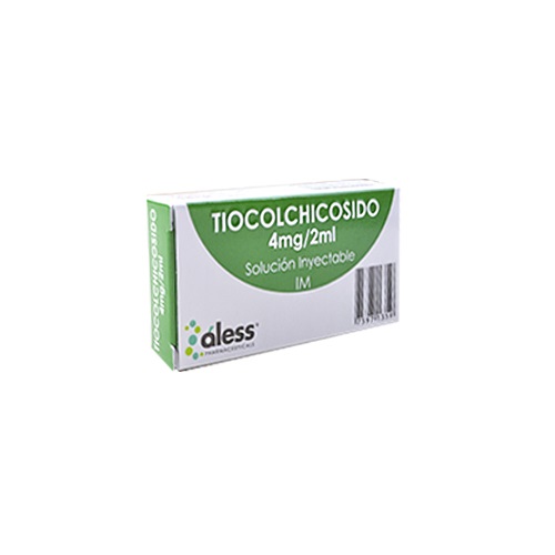 TIOCOLCHICOSIDO 4MG/2ML X 1AMP I.M ZUZU