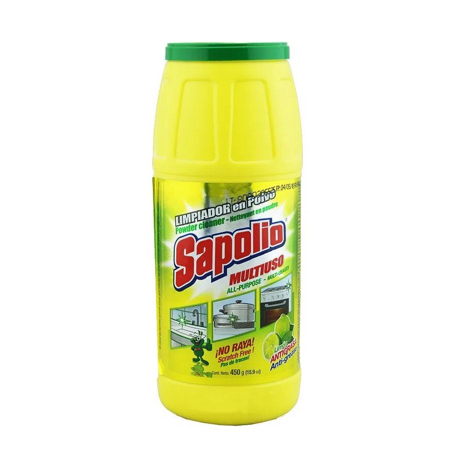 LIMPIADOR SAPOLIO 450GR POLVO COCINA