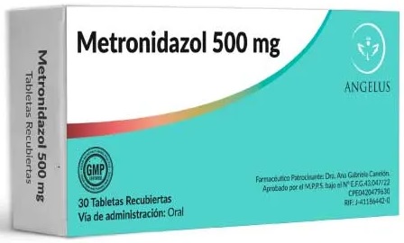 METRONIDAZOL 500MG X 30 TAB ANGELUS