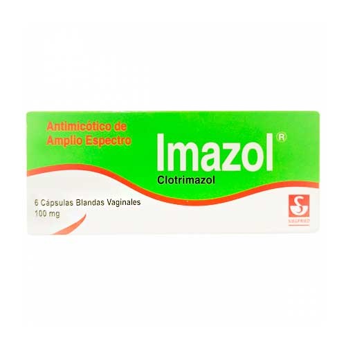 IMAZOL 100MG X6CAPS VAGINALES MEYER