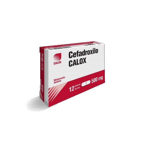 CEFADROXILO 500MG x 12 CAPSULAS CALOX
