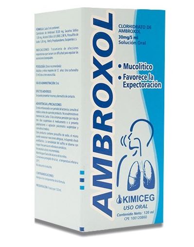 AMBROXOL 30MG 5ML X 120ML JBE KIMICEG