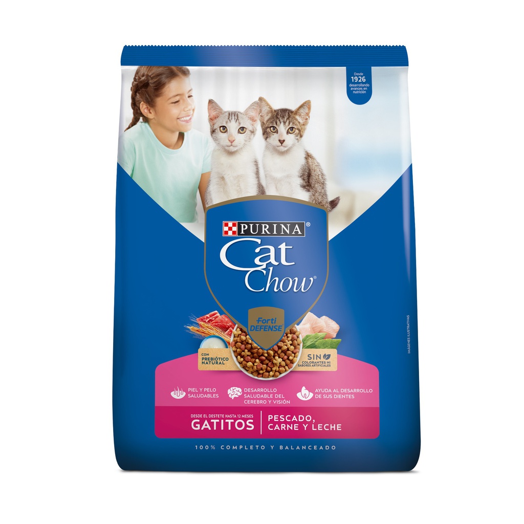ALIMENTO P/GATO CAT CHOW 500GR GATITOS