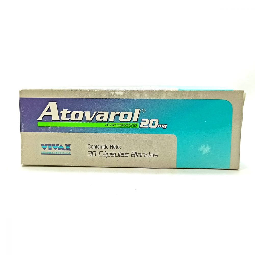 ATOVAROL 20MG x 30 CAPS + 14 CAPS VIVAX