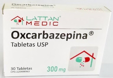 OXCARBAZEPINA USP 300MG X 30TAB LATTAN MEDIC