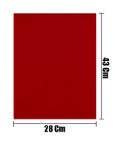 FOAMI KORES ROJO OSCURO CARTA