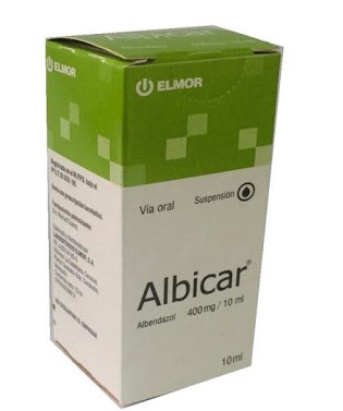 ALBICAR 400MG x 10 ML SUSP ELMOR