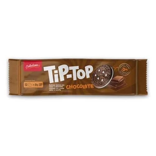 GALLETAS TIP TOP 96GR CHOCOLATE
