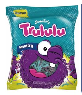 GOMITAS TRULULU 75GR MONSTRY