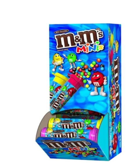 GRAGEAS M&amp;M CHOCOLATE MINI 30GR TUBO