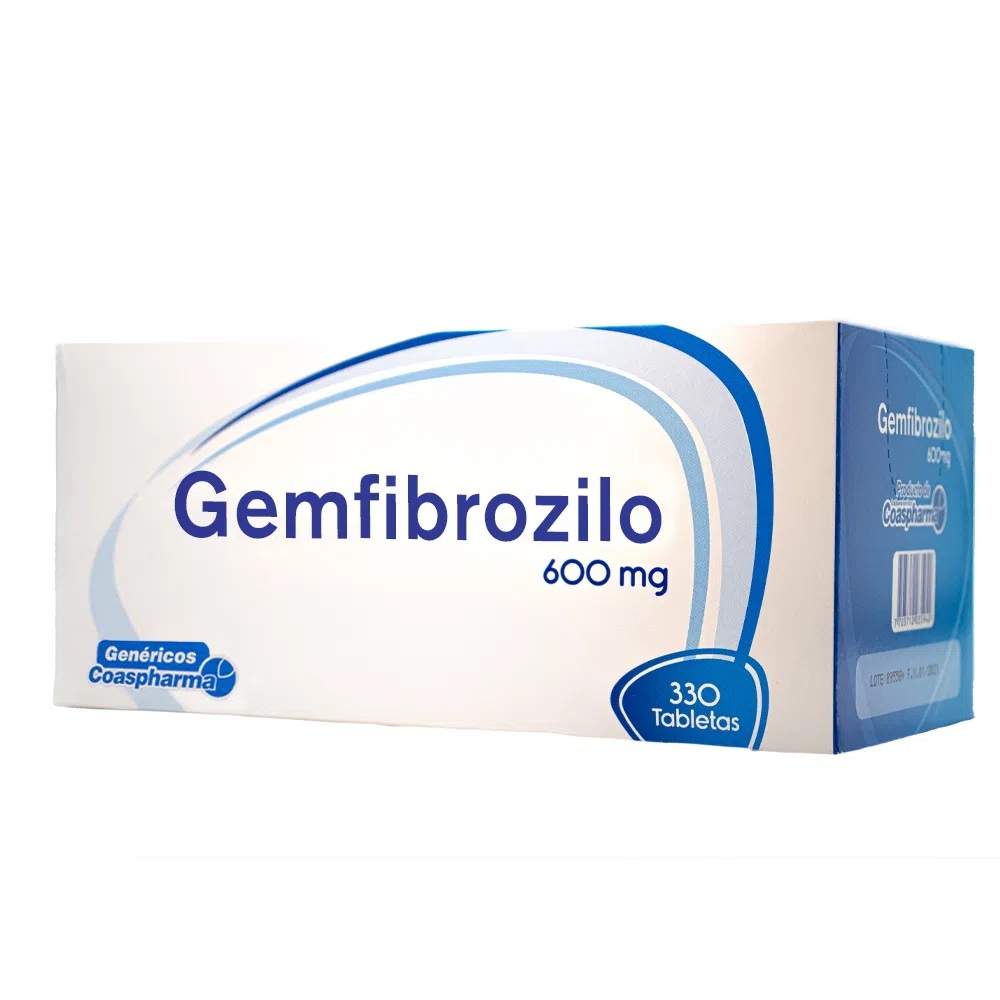 GEMFIBROZILO 600MG X 10TAB BLISTER COASPHARMA***