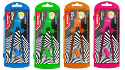 COMPAS KORES GRAFITO NEON METAL