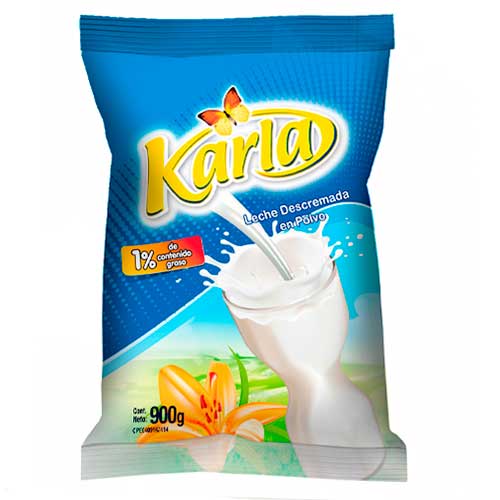 LECHE KARLA 900GR DESCREMADA