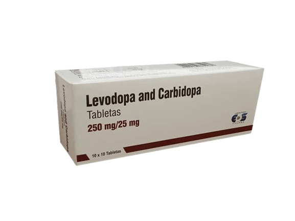 LEVODOPA CARBIDOPA 250MG/25MG X 10 TAB BLIST  EDS PHARMA