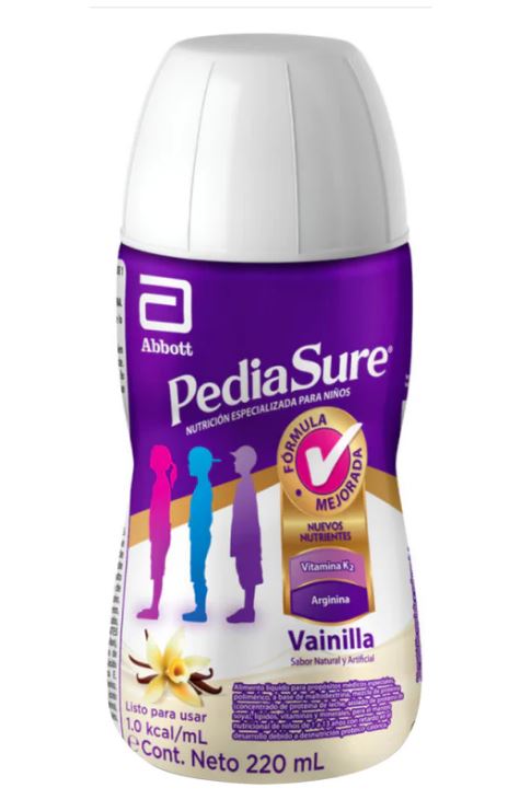 PEDIASURE S/VAINILLA 1.0 KCAL/ML X 220ML ABBOTT