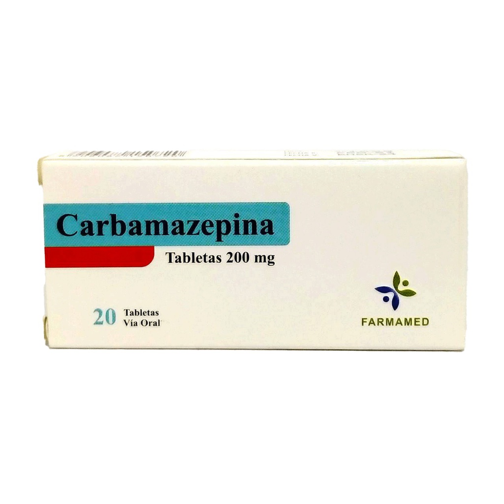 CARBAMAZEPINA 200MG X 20 TABLETAS FARMAMED