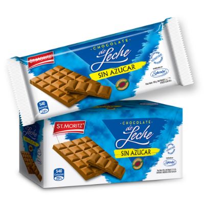 CHOCO ST MORITZ 6 X 100GR LECHE S A