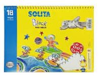 BLOCK DE DIBUJO SOLITA 18H ESPIRAL