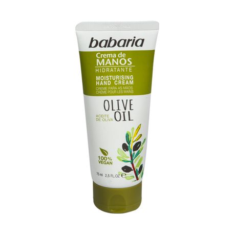 CREMA DE MANOS BABARIA 75ML ACEITE DE OLIVA