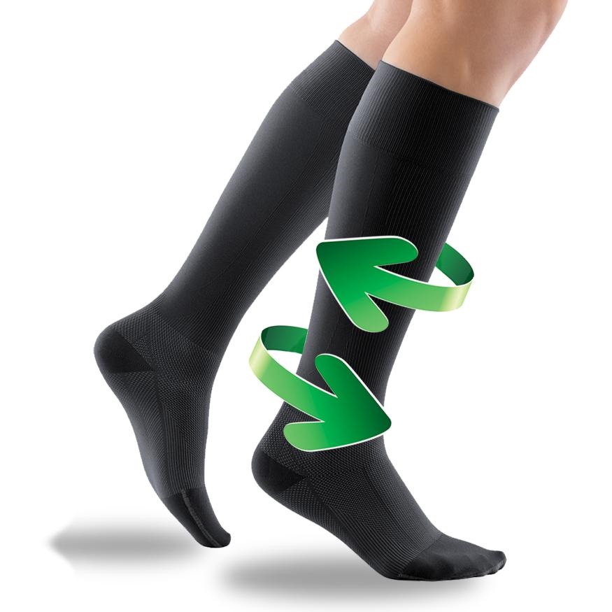 MEDIA PARA VARICES TALLA L-XL C/NEGRO PURA+