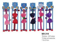 COLLAR P/MASCOTA LAZOS MX-218