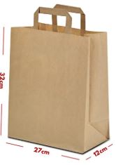 BOLSA CMF10L C ASA XUND PAPEL MARRON