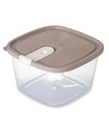 RECIPIENTE CUADRADO ALFA HOGAR 350ML