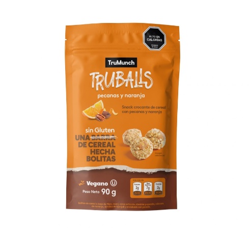 CEREAL TRUBALLS NARANJA Y NUEZ 90GR SIN GLUT