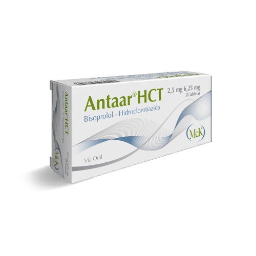 ANTAAR HCT 2,5MG 6,25MG X 30TAB CALOX