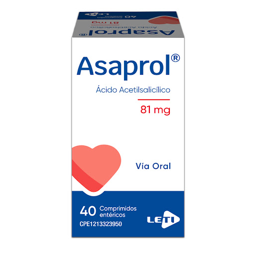 ASAPROL 81MG X 40 COMP LETI
