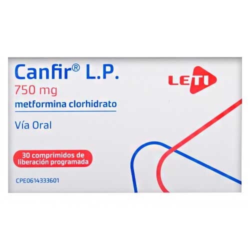 CANFIR L.P 750MG X 30COMP LETI