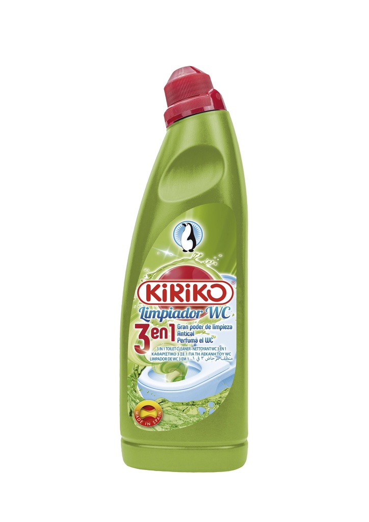 LIMPIADOR KIRIKO 750ML BANOS 3 EN 1