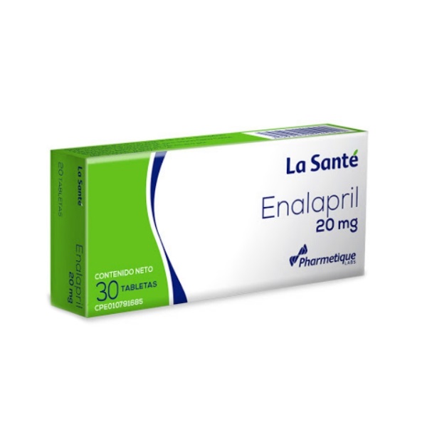 ENALAPRIL 20MG X 30TAB LA SANTE
