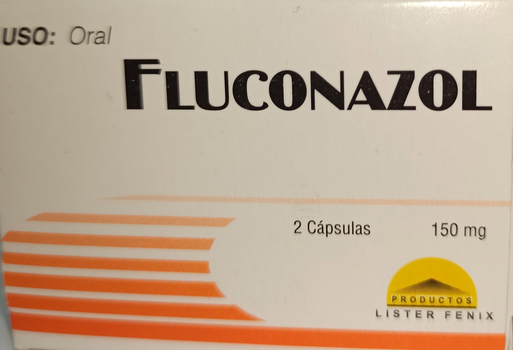 FLUCONAZOL 150MG X 2CAPS LISTER FENIX