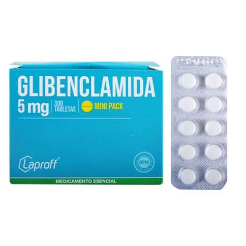 GLIBENCLAMIDA 5MG X 10TAB BLISTER LAPROFF***