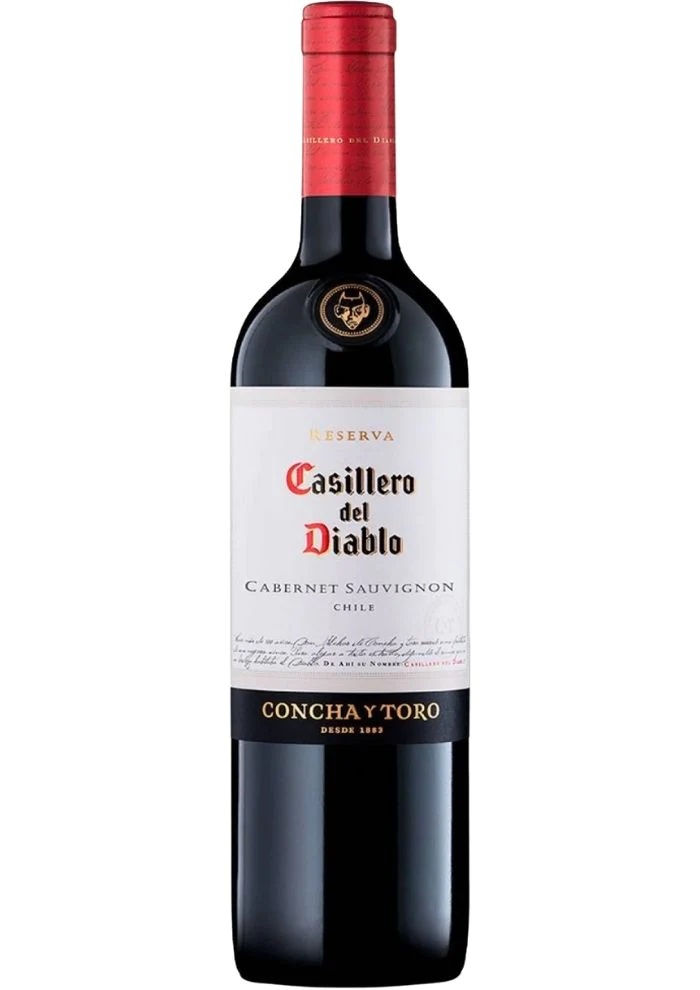 VINO CASILLERO DEL DIABLO 0,75L CABERNET SAUVIGNON