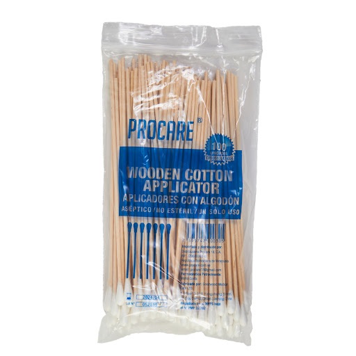 APLICADORES CON ALGODON X 100UNID PROCARE