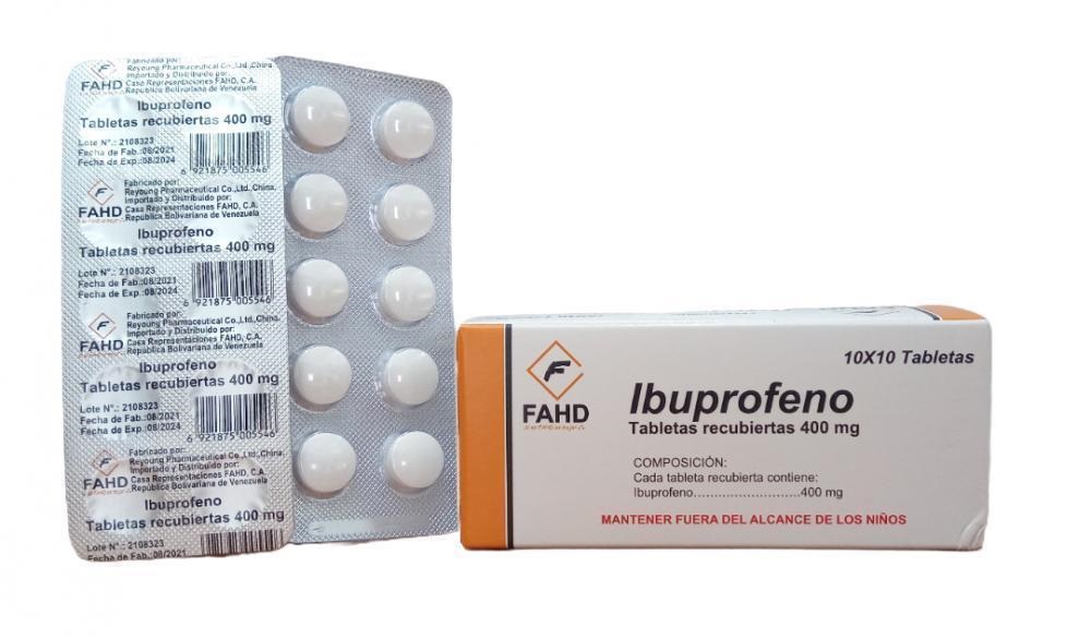 IBUPROFENO 400MG X 10TAB BLISTER FAHD