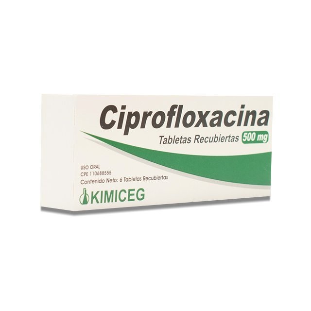 CIPROFLOXACINA 500MG X 6TAB KIMICEG