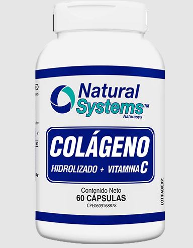 COLAGENO VIT C X 30CAPS NATURAL SYSTEMS