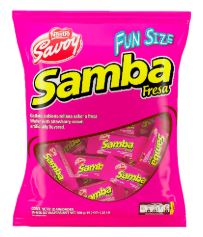 GALLETA SAMBA 16GR FRESA FUN SIZE X35UND