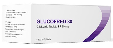 GLUCOFRED 80MG X 10TAB ZUOZ