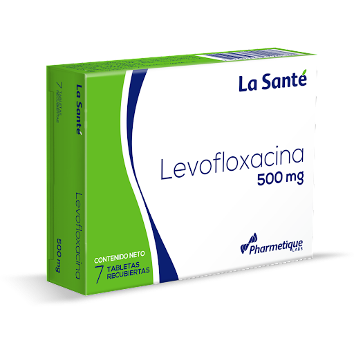 LEVOFLOXACINA 500MG X 7TAB LA SANTE