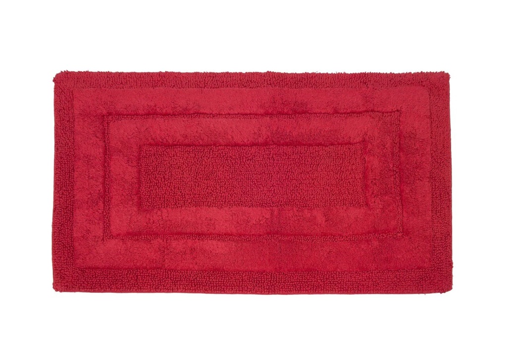 ALFOMBRAS 50X80 RAYAS VINOTINTO ANTIDESLIZANTE