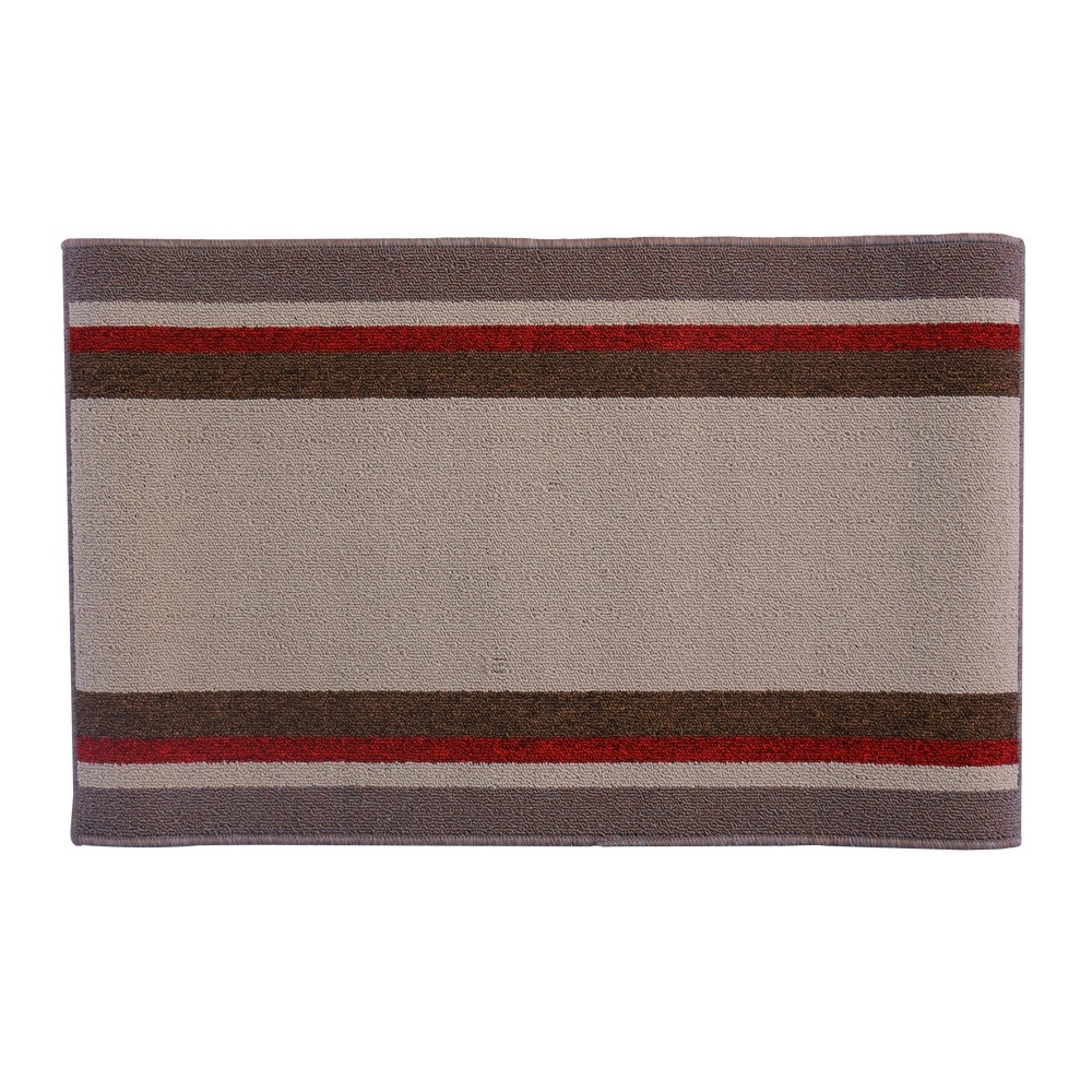 ALFOMBRAS 50X80 GRIS ANTIDESLIZANTE LEVEL LOOP