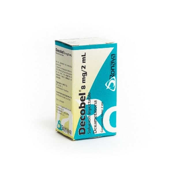 DECOBEL 8MG/2ML X 1 FRASCO SOL INY RONAVA