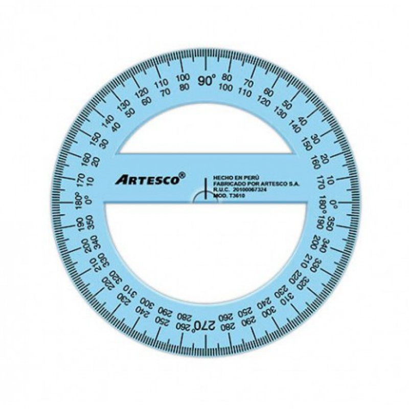 TRANSPORTADOR ARTESCO 360°X20CM