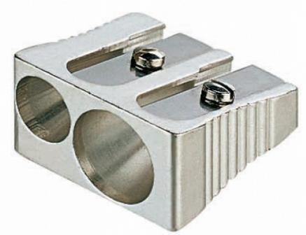 SACAPUNTAS DOBLE ARTESCO METAL