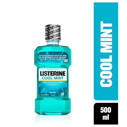 ENJUAGUE BUCAL LISTERINE 500ML COOL MINT